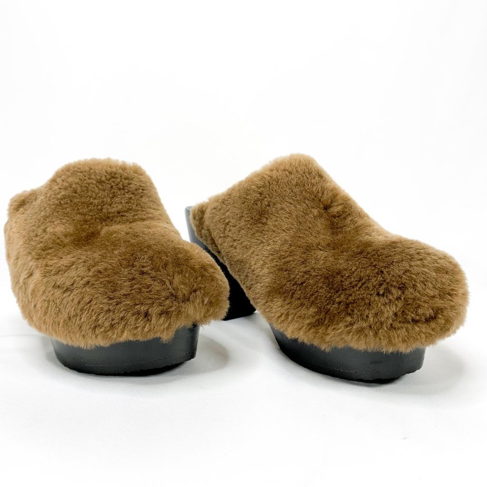 No. 6 Collina Strada Kira Platform Clogs Shearling - Picture 2 of 7